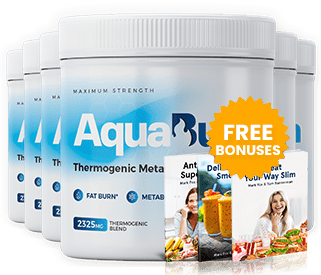 AquaBurn 6 jars — 180-day supply